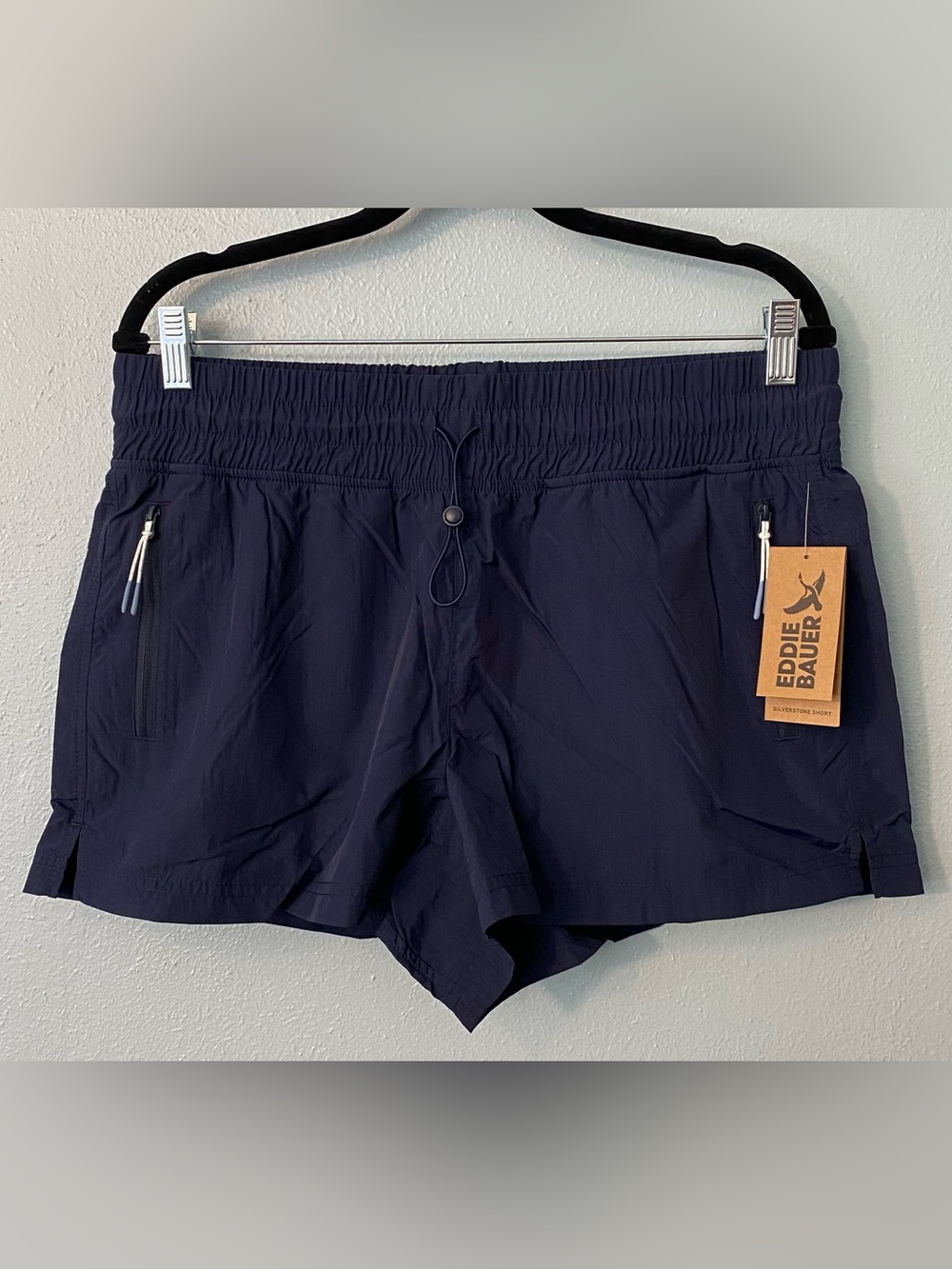 NWT Eddie Bauer Everyday Active Athletic Shorts with Adjustable Drawstring